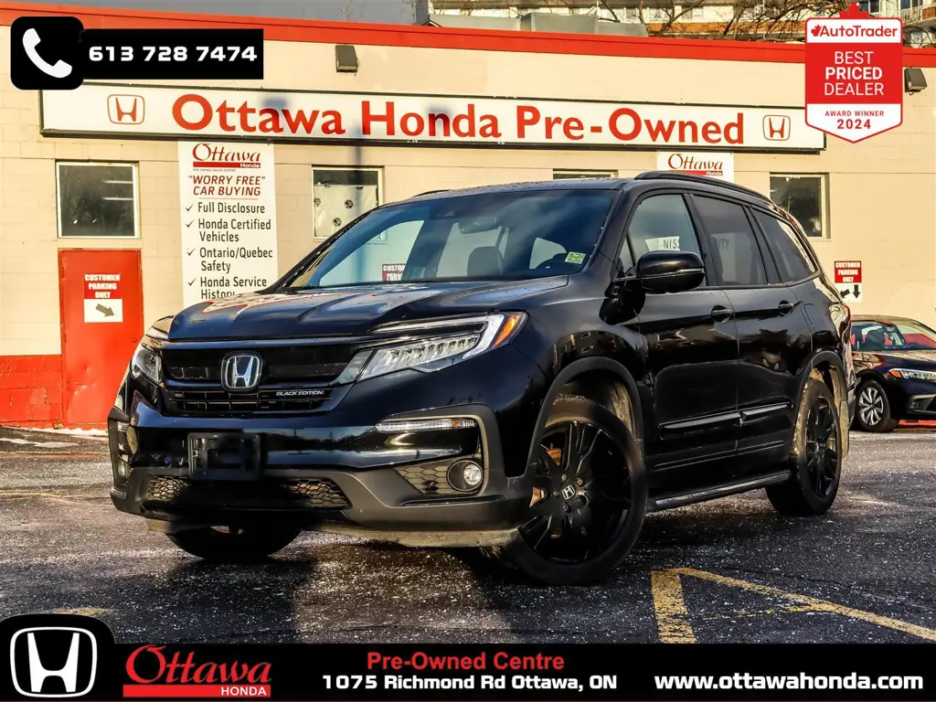 2022 Honda Pilot Black Edition