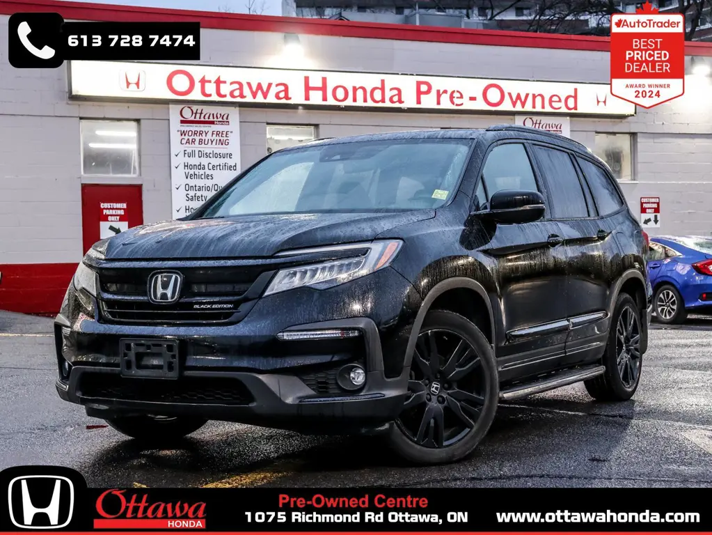 2022 Honda Pilot Black Edition