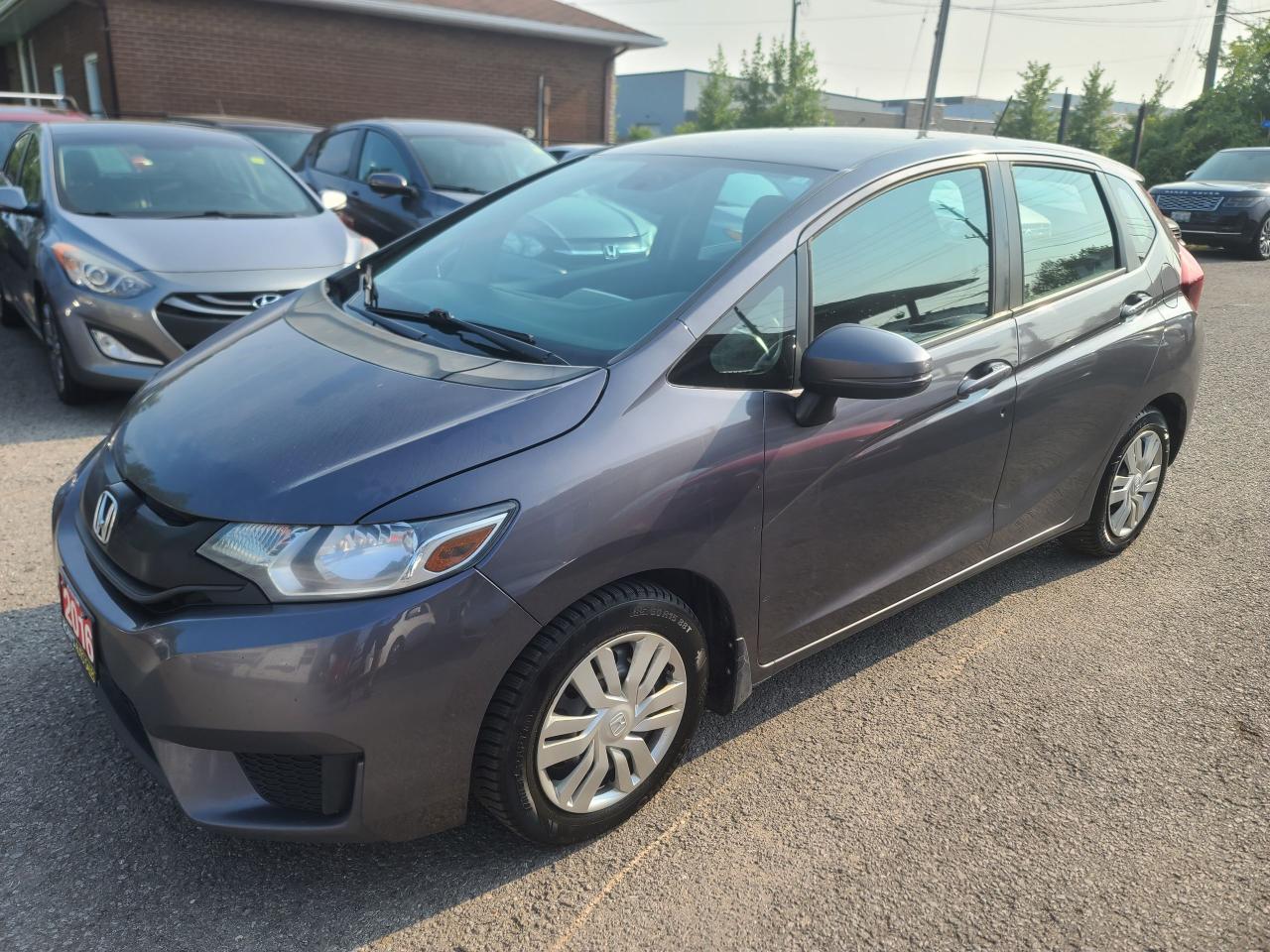 2016 Honda Fit LX/AUTO/BLUETOOTH/CAMERA, 1 YEAR POWER TRAIN WARR