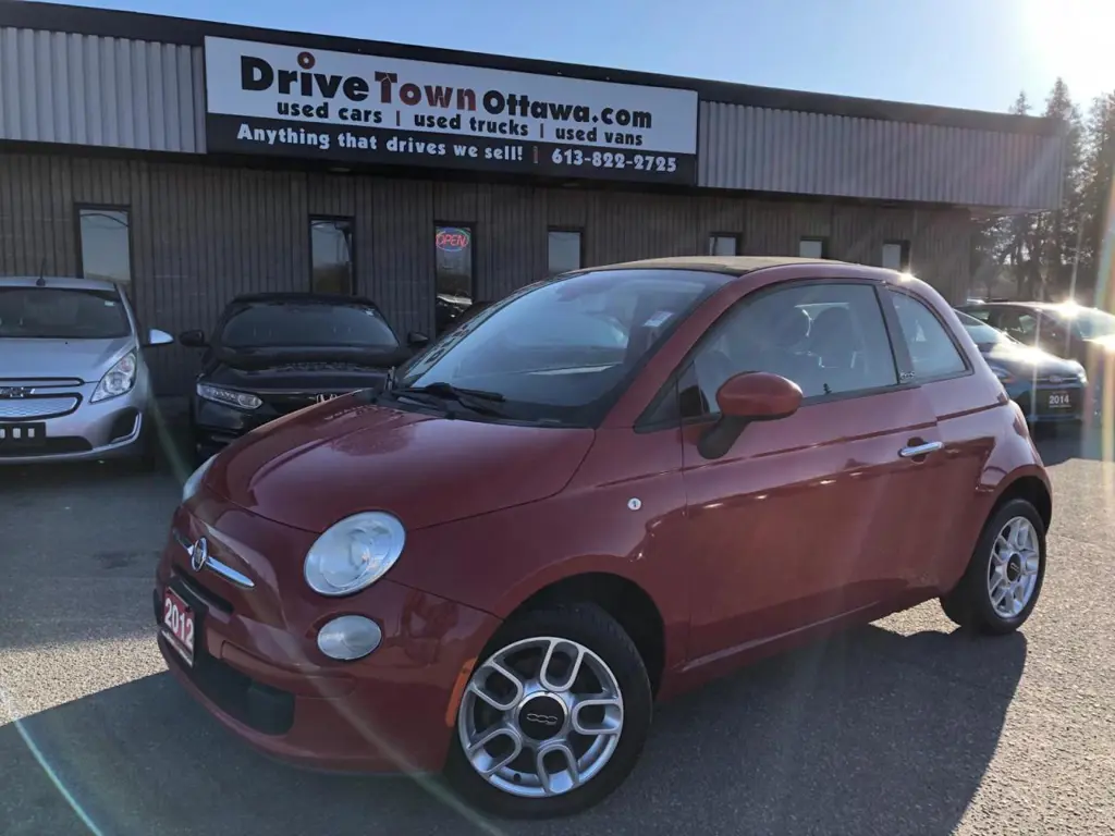 2012 FIAT 500 2dr Conv Pop