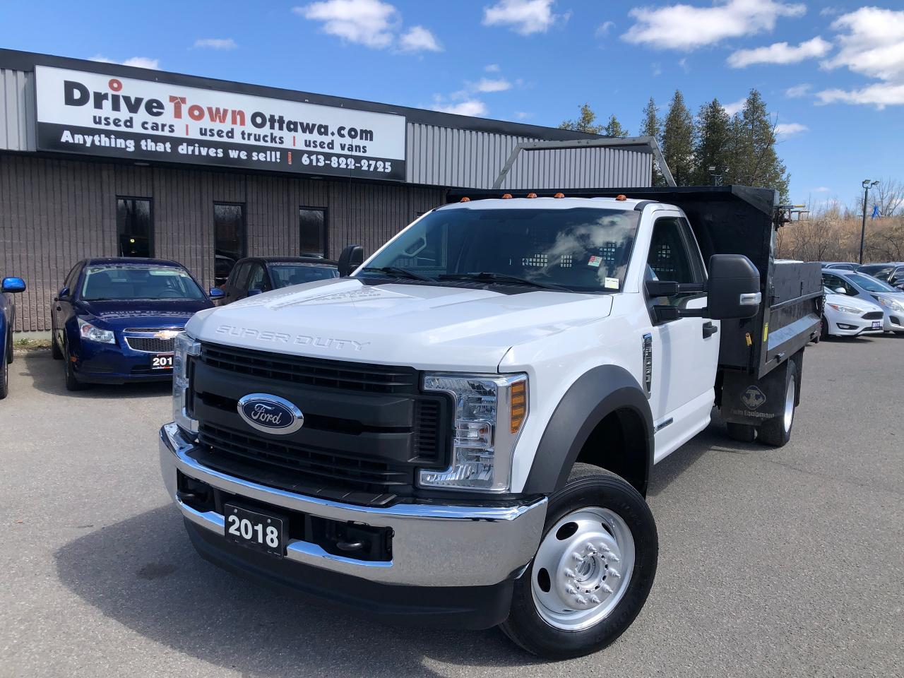 2018 Ford F-550 XL DIESEL DUMP TRUCK