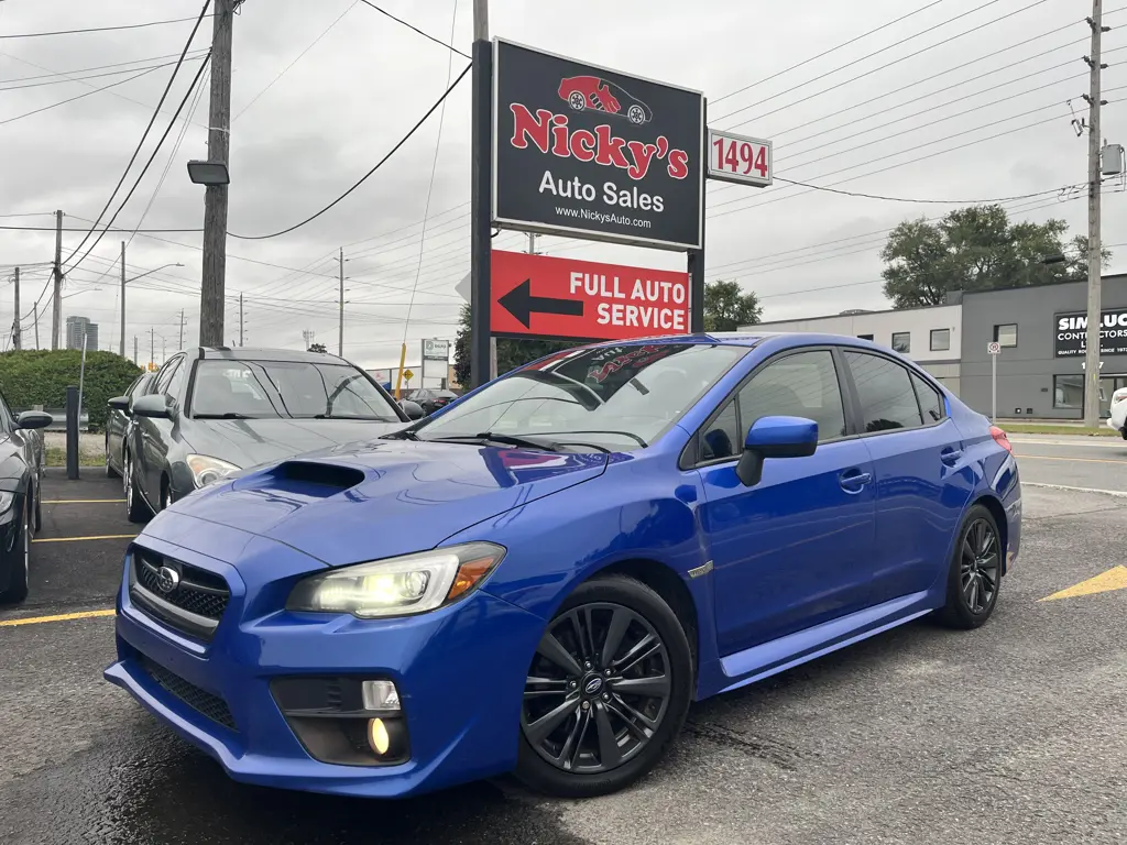 2015 Subaru WRX PREMIUM AWD - SUNROOF - R.CAM - MANUAL!