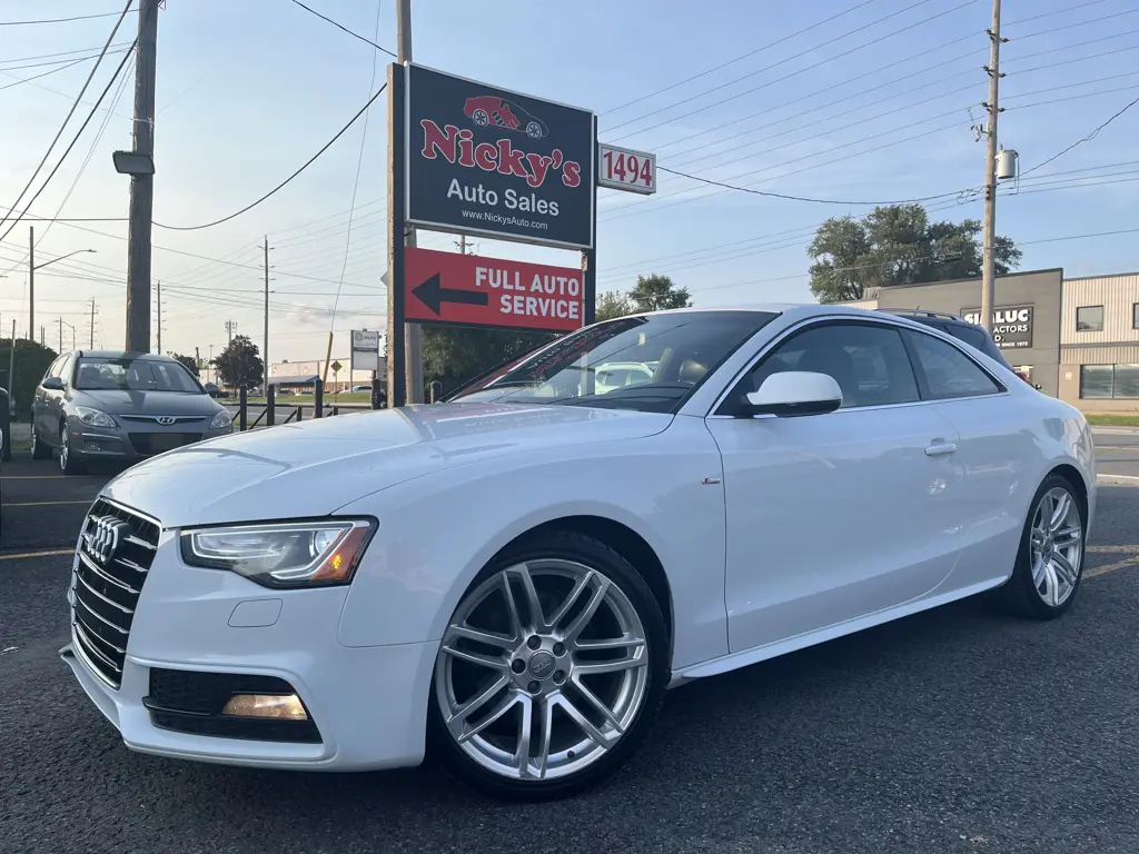 2015 Audi A5 PROGRESSIV SLINE - TFSI QUATTRO AWD - NAVI - R.CAM