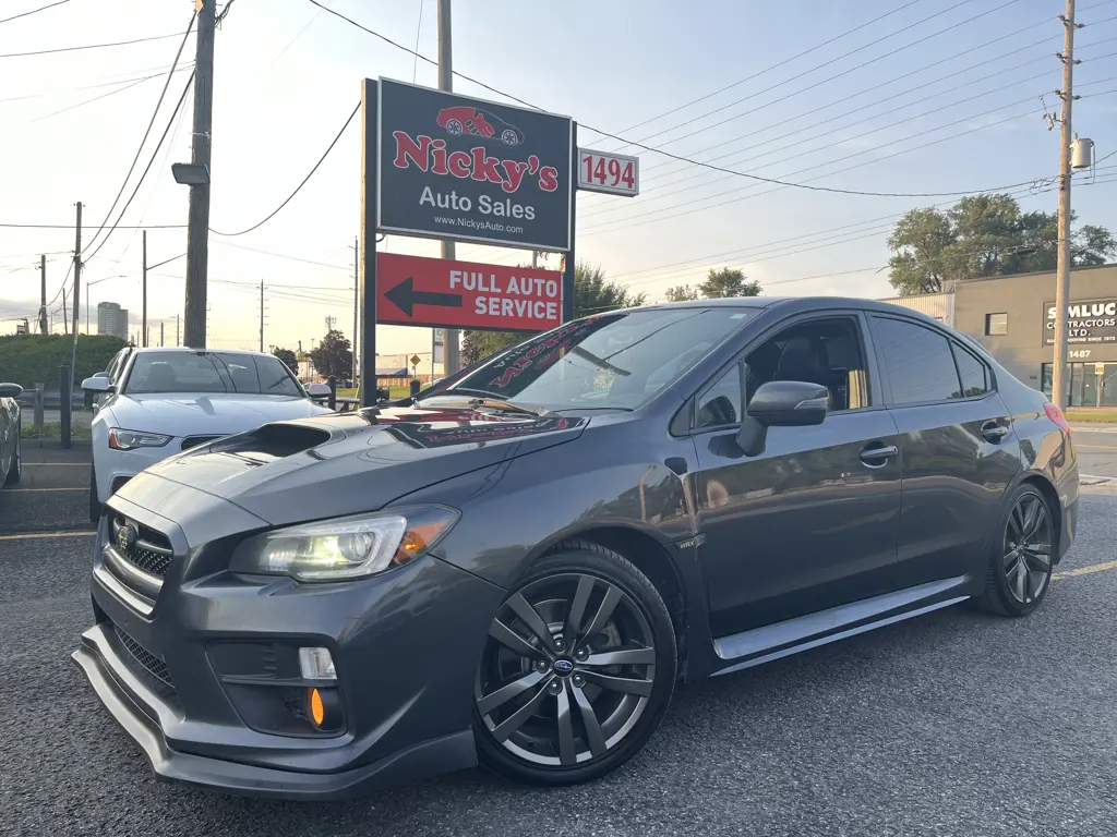 2017 Subaru WRX LIMITED - SPORT TECH - AWD - NAVI - R.CAM -SUNROOF