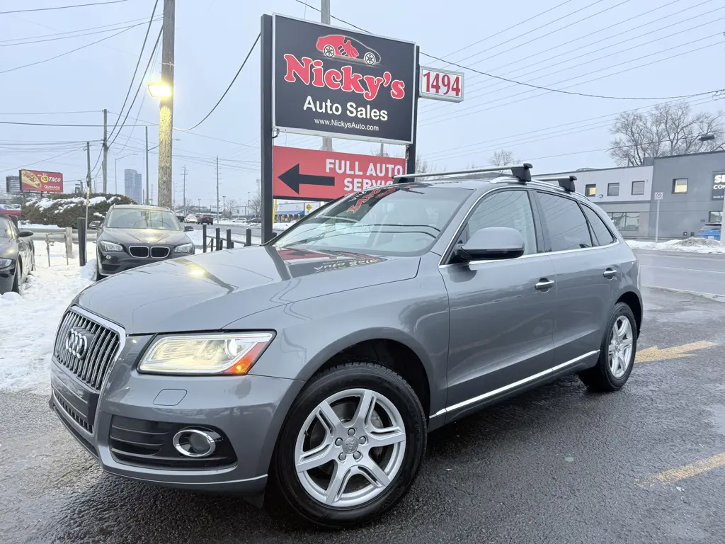 2016 Audi Q5 2.0T PROGRESSIV AWD - PANO ROOF - 2X SETS OF TIRES