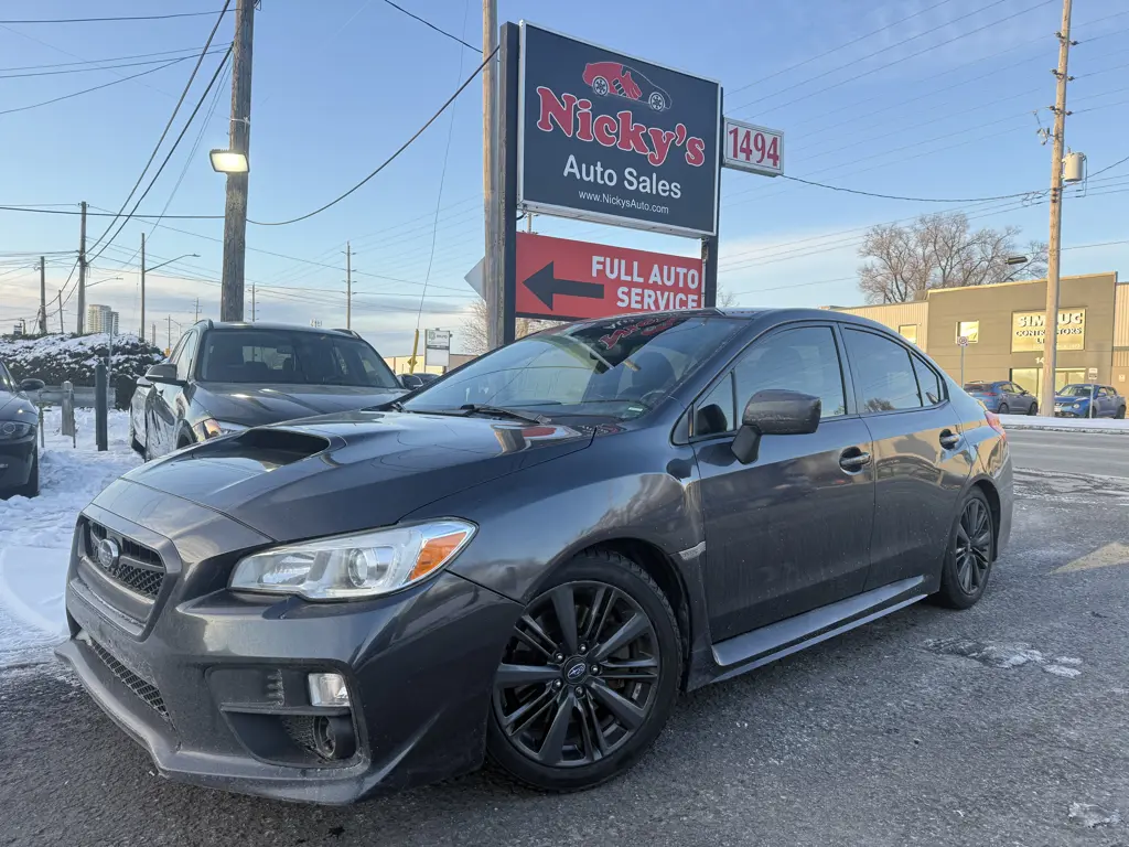 2017 Subaru WRX AWD - REAR CAMERA - MANUAL - ALLOY WHEELS!