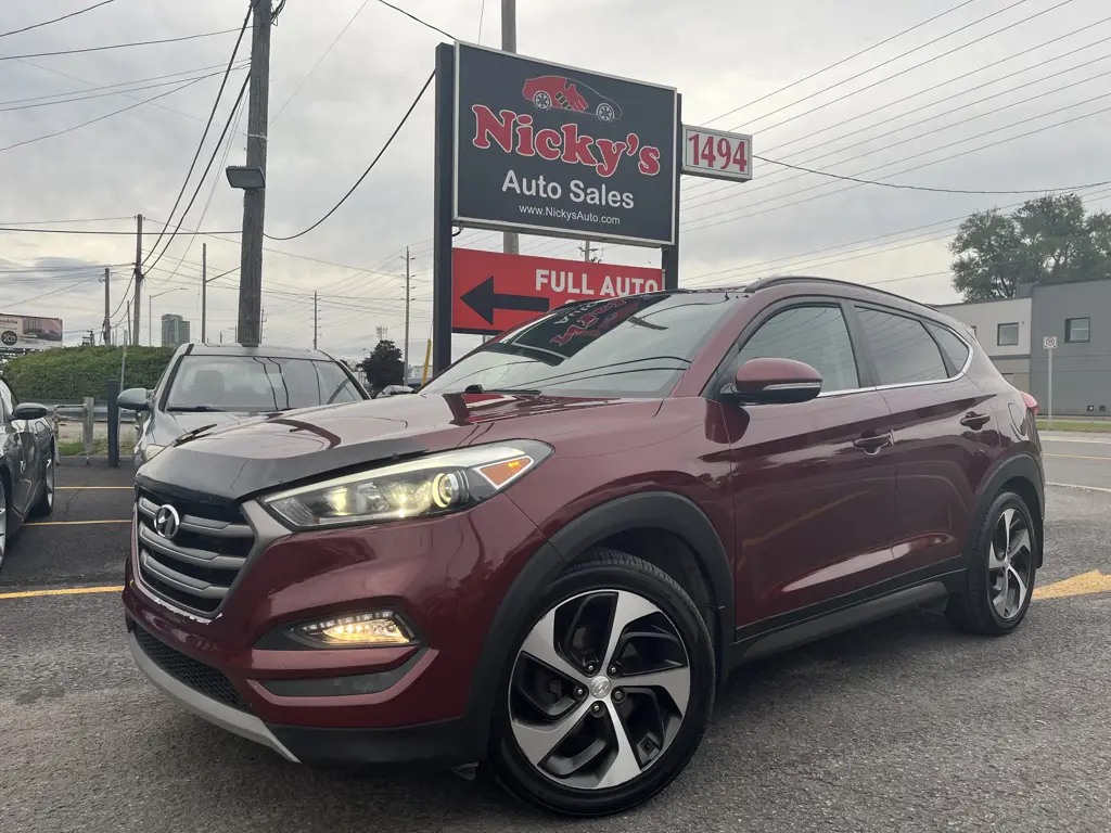 2016 Hyundai Tucson LIMITED 1.6T AWD - NAVI - R.CAM - PANO ROOF - LEAT